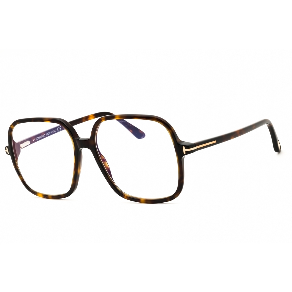Tom Ford FT5764 Eyeglasses Dark Havana Acetate Oversized